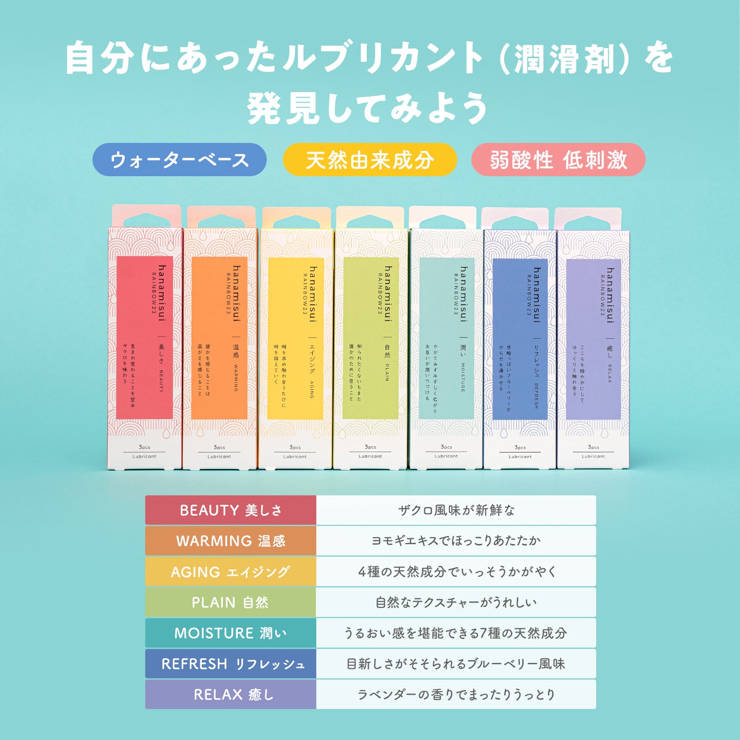 RAINBOW23・限定お試し7本セット