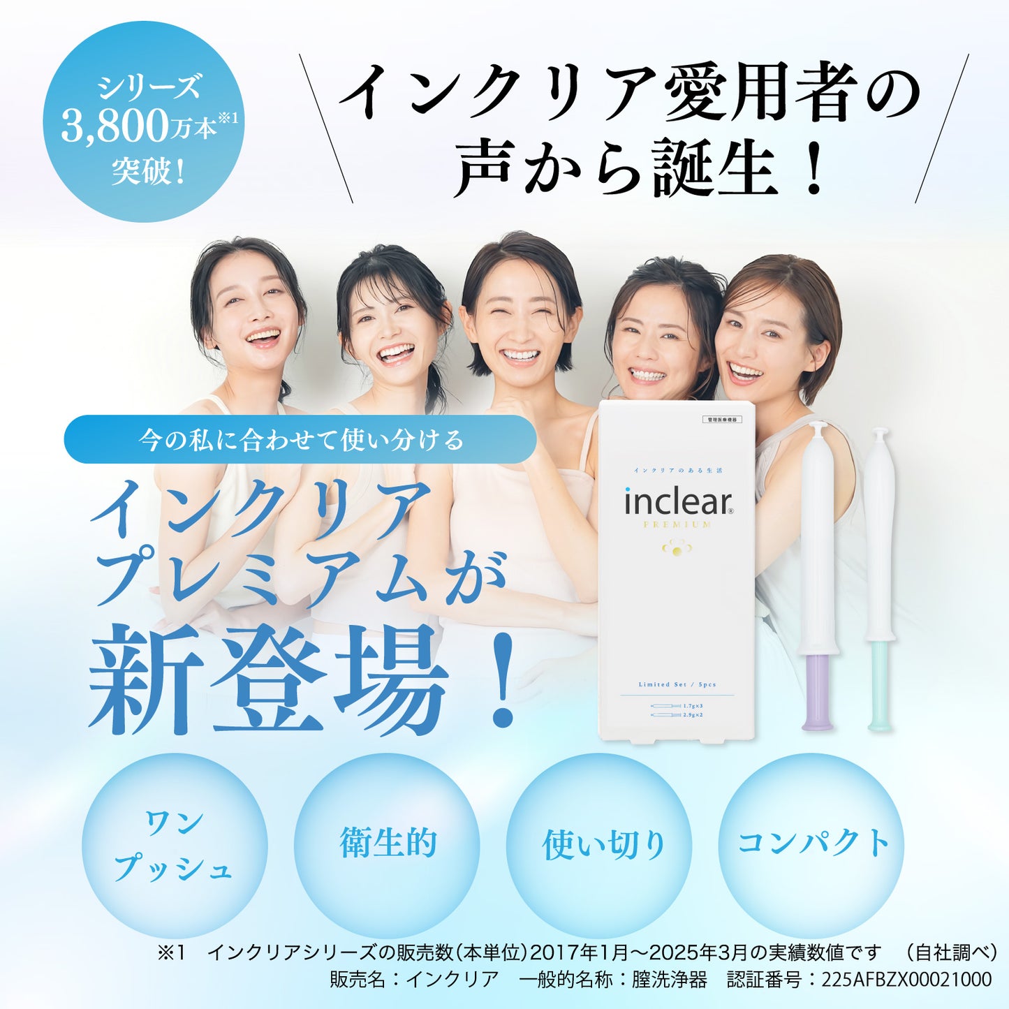 インクリアプレミアム｜3箱 計15本入り